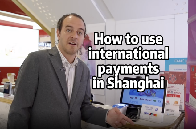 How to use intl payments in Shanghai