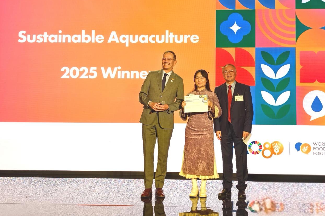 Shanghai Ocean University team tops UN research challenge