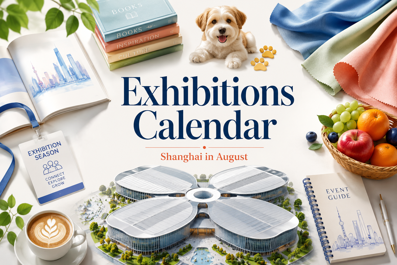 Major exhibitions in Shanghai in August