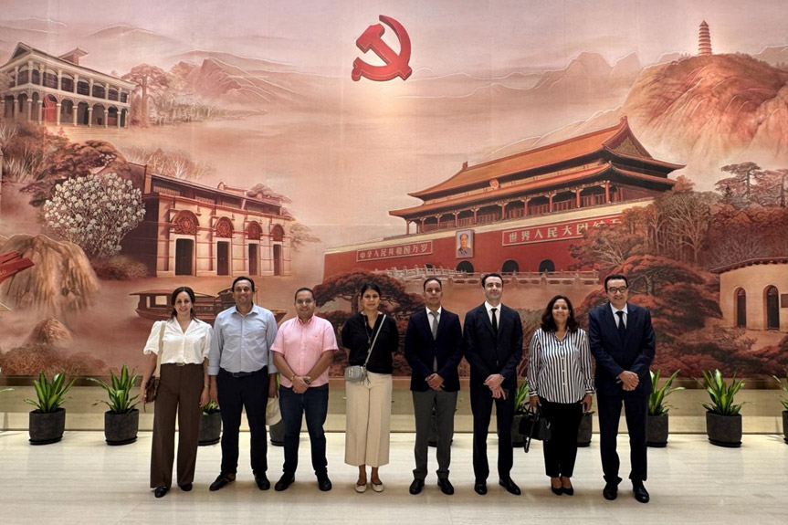 Delegation of Moroccan political parties visits Shanghai