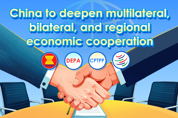 China to deepen multilateral, bilateral, and regional economic cooperation