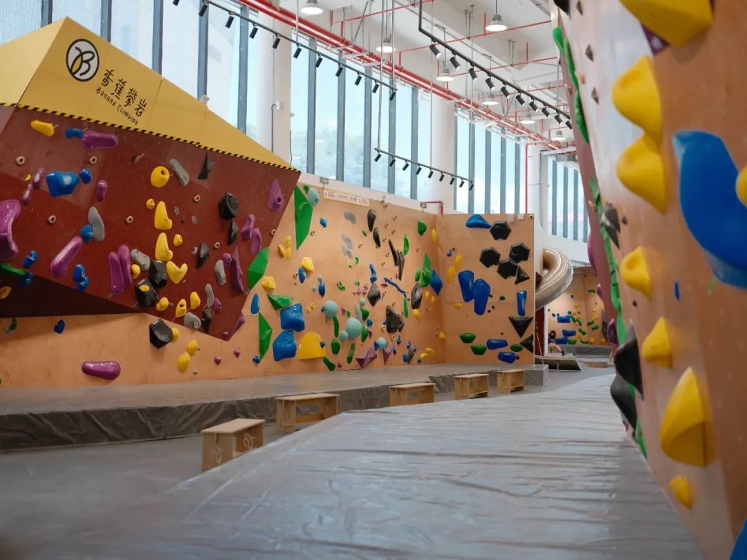 Climbing routes designed like a colorful challenge map.jpg