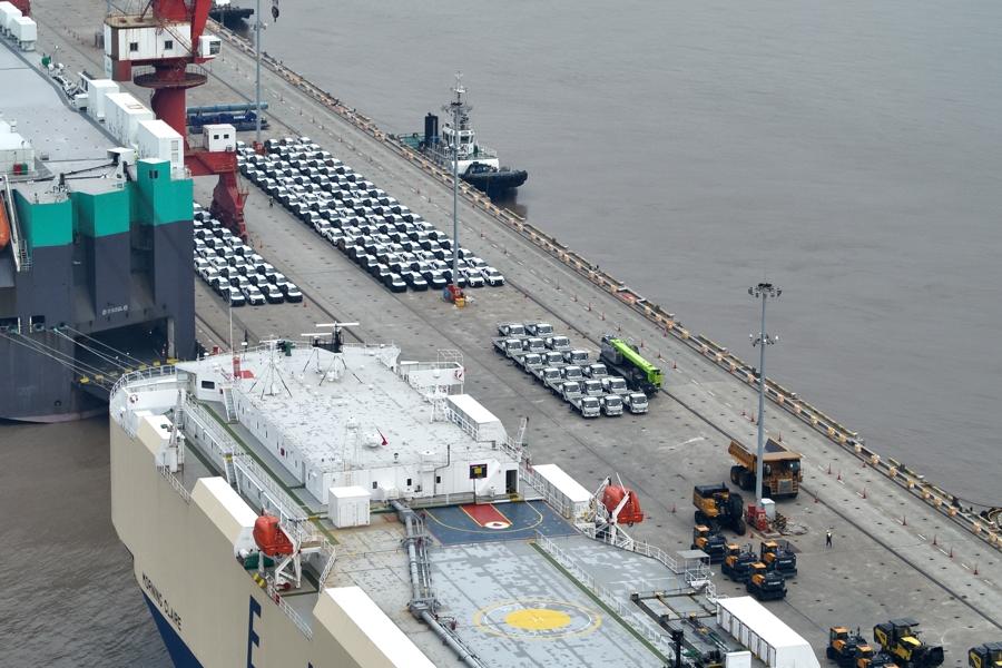 Shanghai South Port surpasses one million vehicle throughput