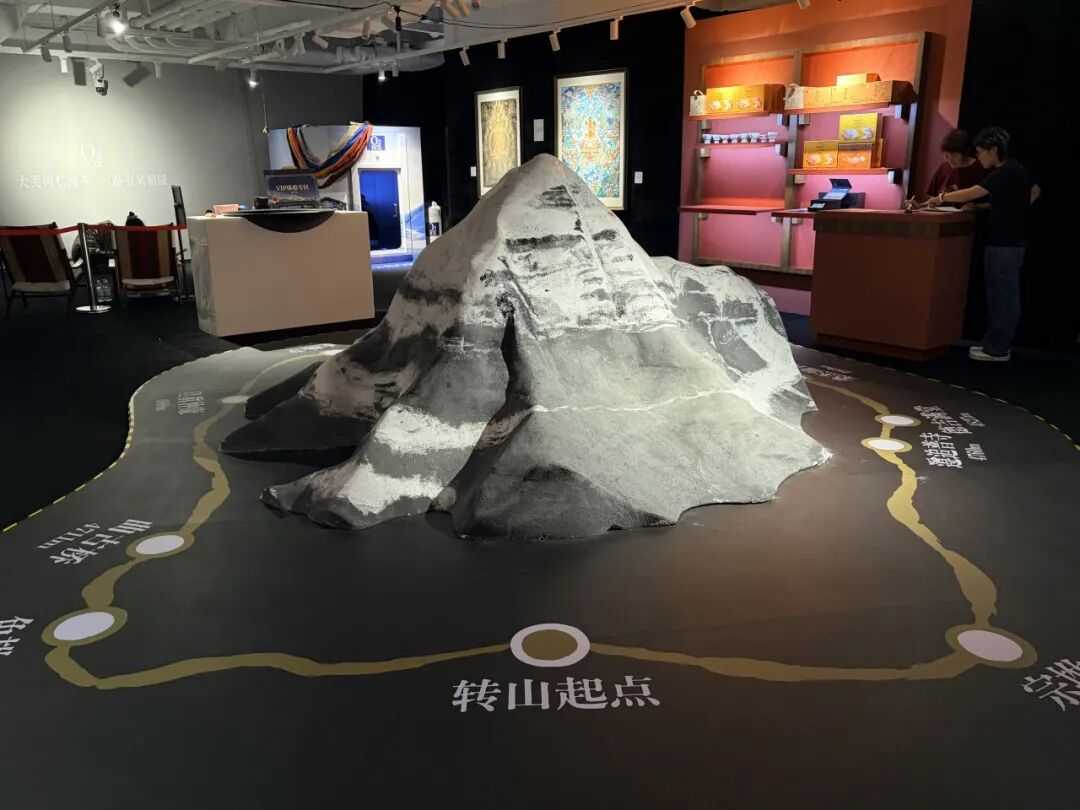 Mount Kailash art exhibition makes global debut in Shanghai