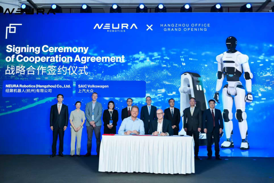 SAIC Volkswagen partners with Neura Robotics to revolutionize car manufacturing