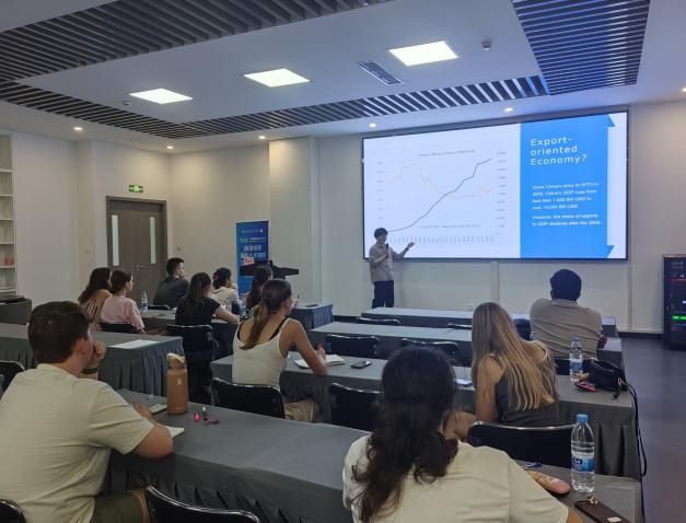 International students experience China