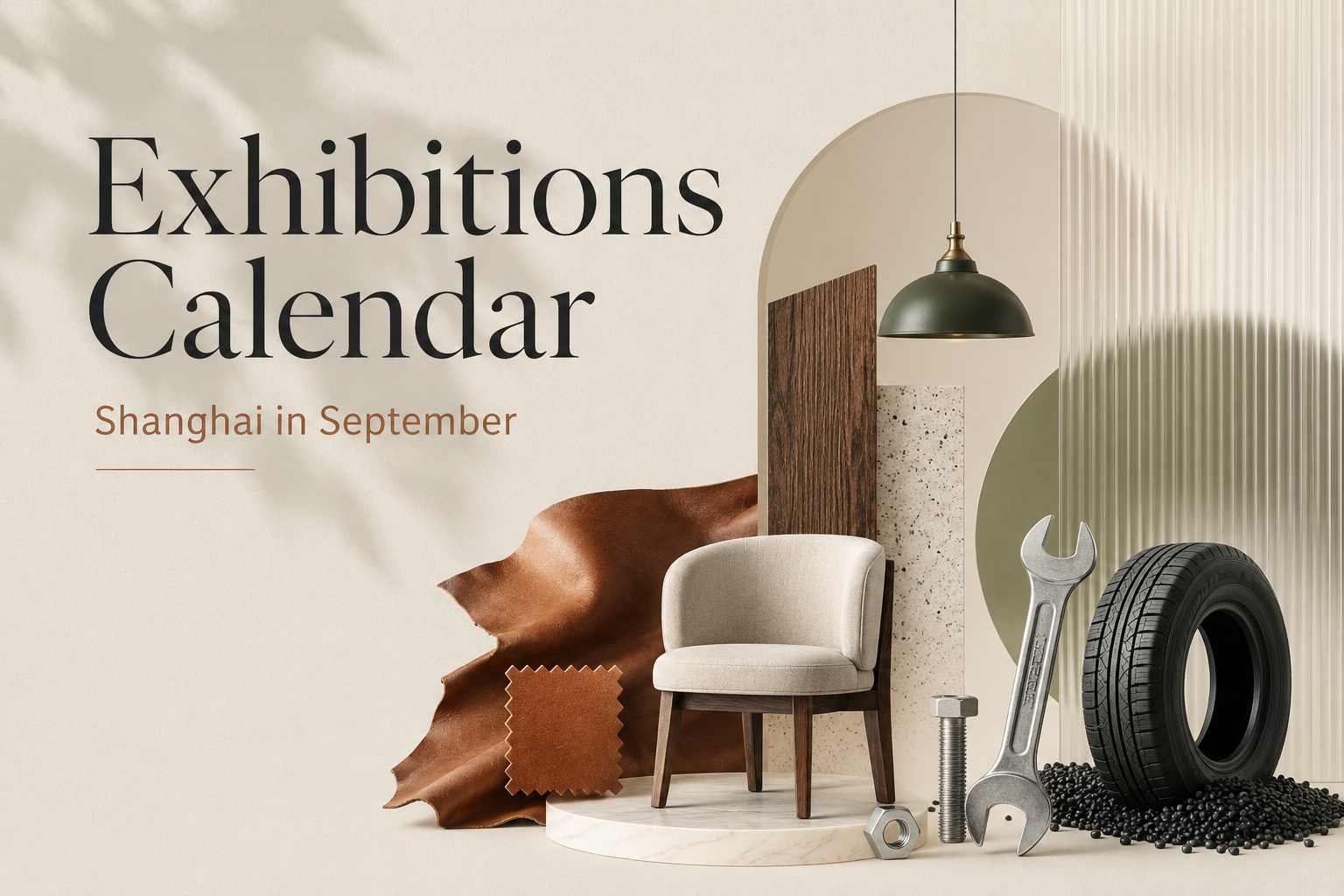 Major exhibitions in Shanghai in September