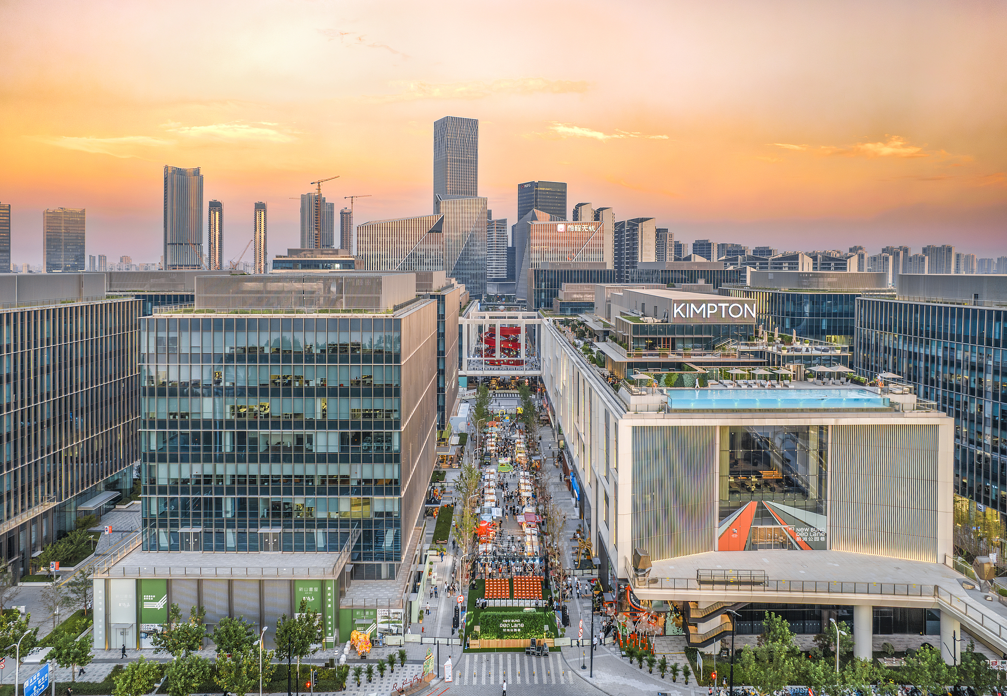 Exploring youth-focused shops at New Bund Red Lane