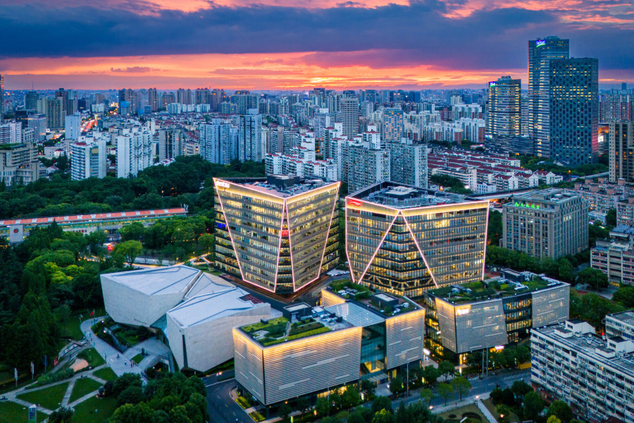 Locations of one-stop service for starting a business in Shanghai: Changning district