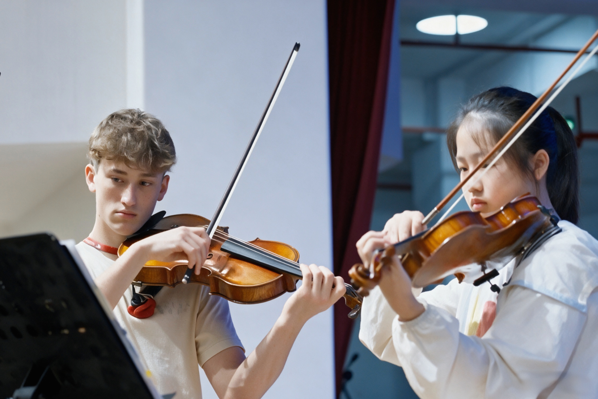 Chinese and US youth bond over music in Shanghai