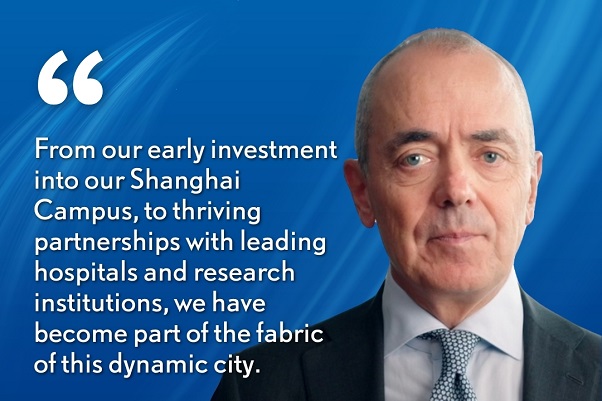 Novartis chairman: Shanghai truly stands out on global stage