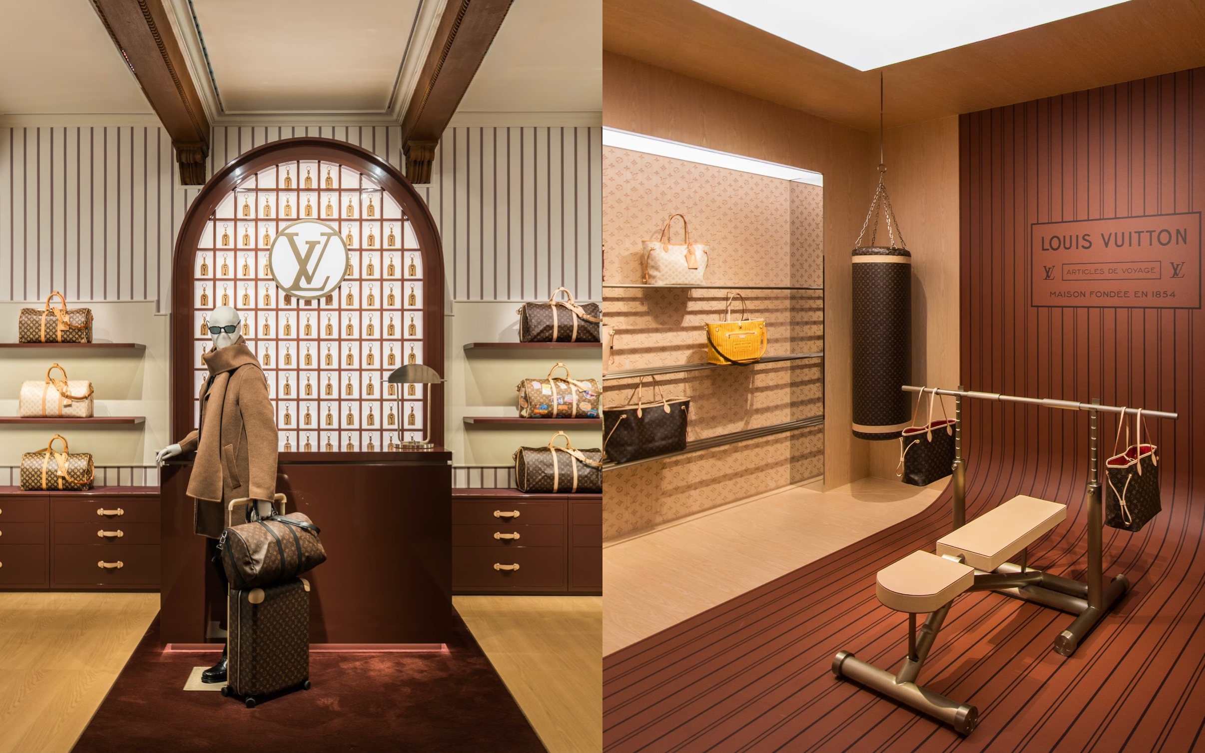 LV opens temporary hotel-themed experience on Wukang Road
