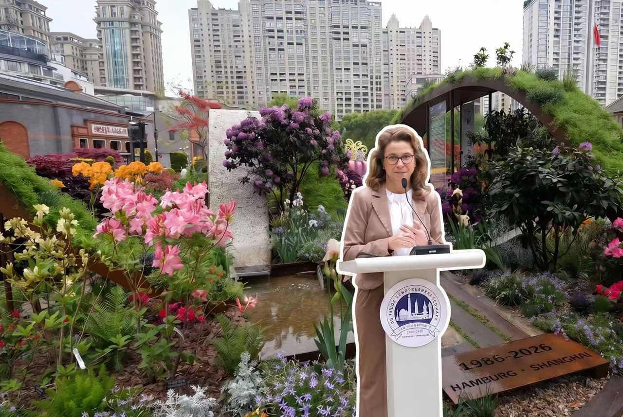 Hamburg Garden debuts at 2026 Shanghai International Flower Show