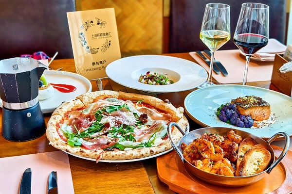 European dining, special menus, and discounts across Shanghai