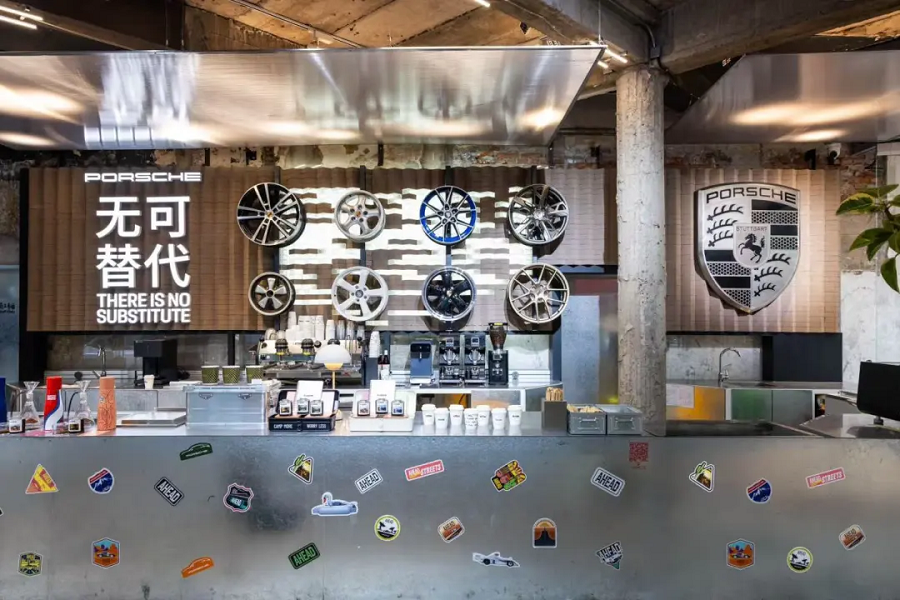 Porsche opens its first pop-up store in Asia on Huaihai Road