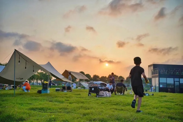 Where to go camping in Shanghai's Jinshan district