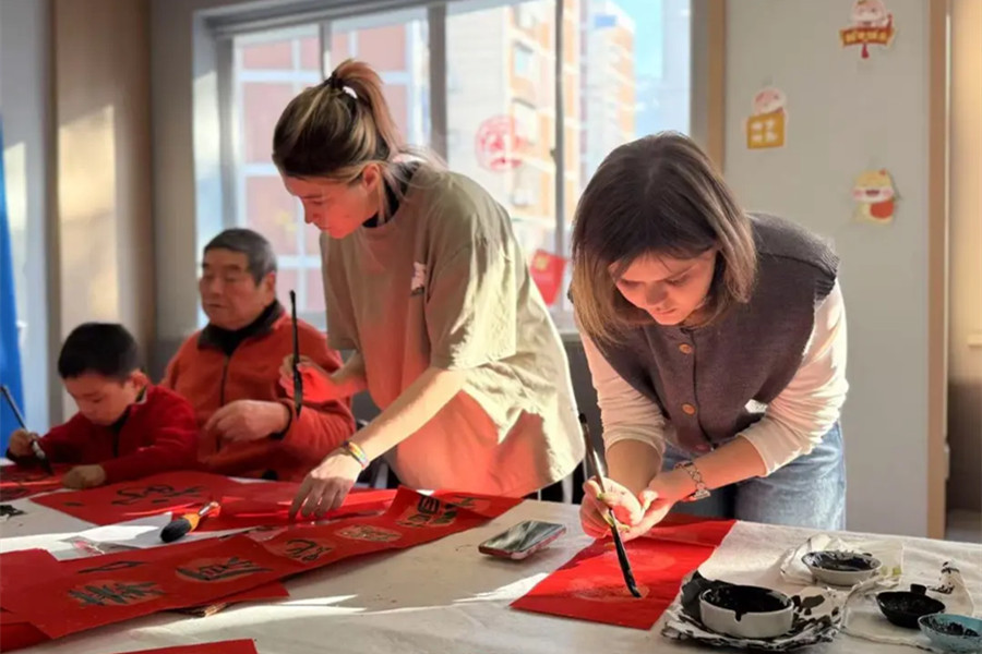 International students embrace Chinese New Year traditions in Shanghai