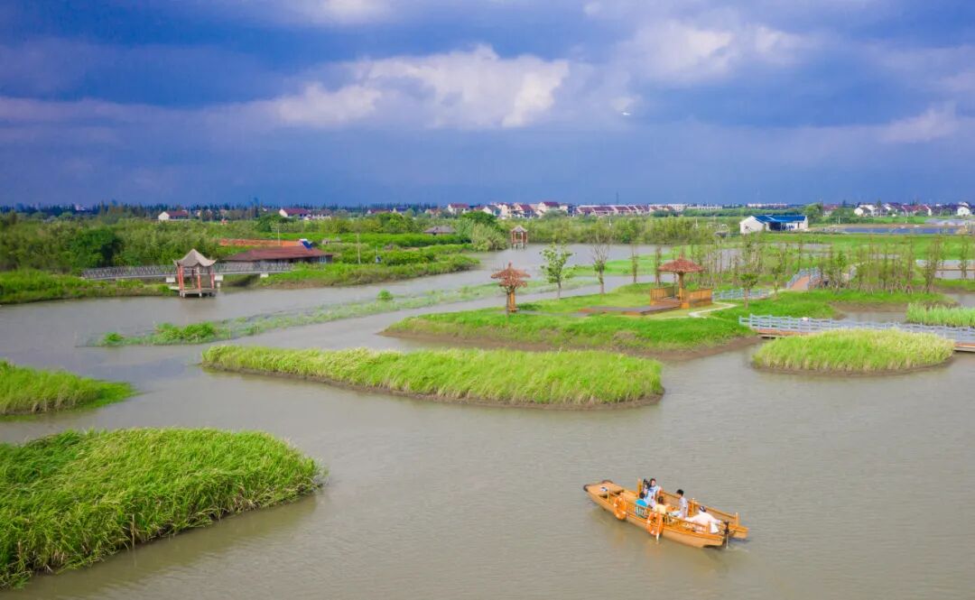 The scenic area is characterized by its crisscrossing waterways.jpg