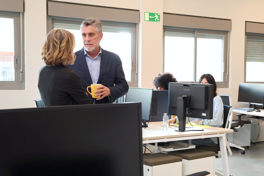 Can companies adjust positions or extend contracts during business changes?