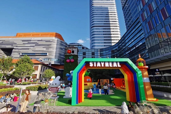 Stay Real Park brings whimsical art, fun to Raffles City