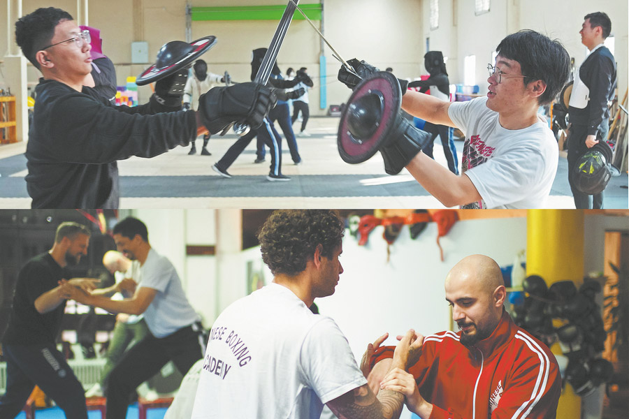 East meets west in motion