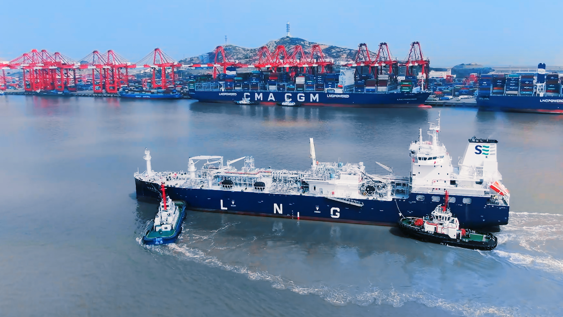 Lin-gang Special Area leads in bonded LNG bunkering services