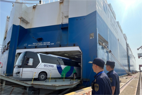 Nangang Terminal in Shanghai sets new monthly records in auto exports