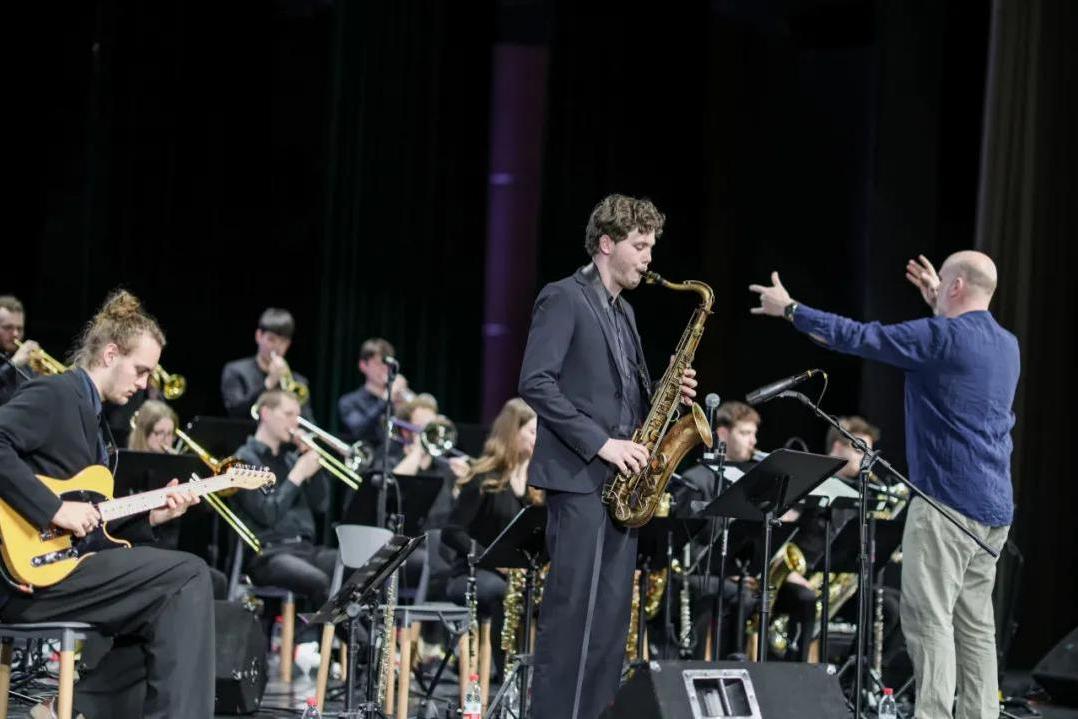Hamburg youth jazz orchestra strikes a chord in Shanghai for friendship city anniversary