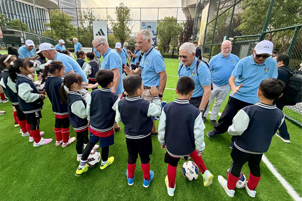 From Dublin to Shanghai: Football veterans reunite after 50 years