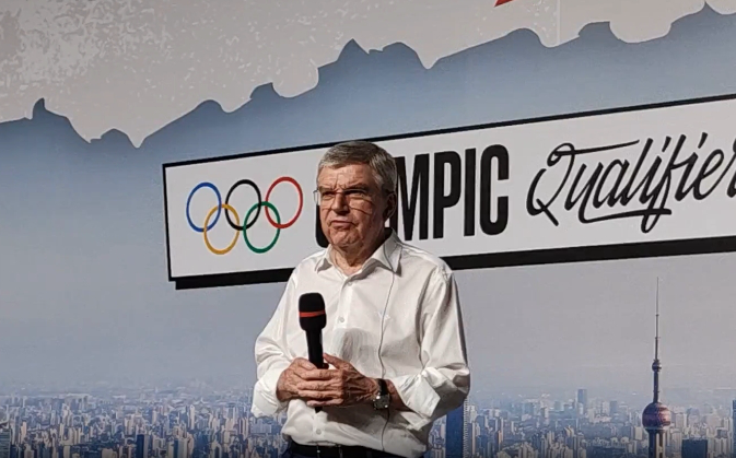 Olympic Committee president gives thumbs up to China's organization in OQS