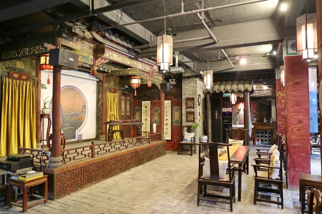 The Changning Intangible Cultural Heritage Protection Center showcases recreated street scenes and small shops from a century ago..jpg