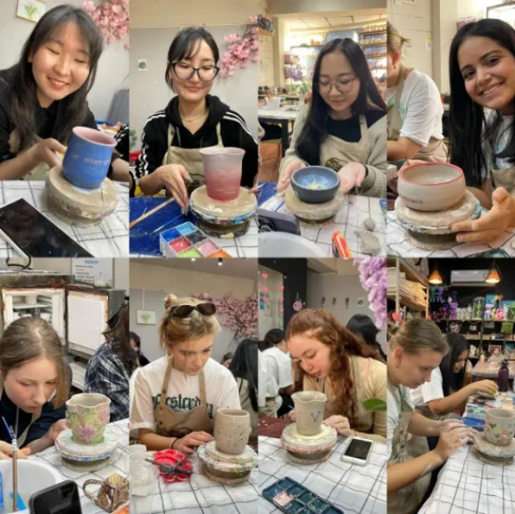 International students paint pottery works.png International students paint pottery works.png
