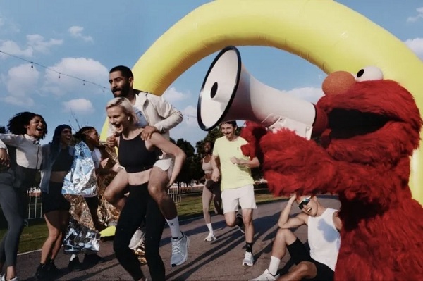 Sports brand On Running teams up with 'Sesame Street' in Shanghai