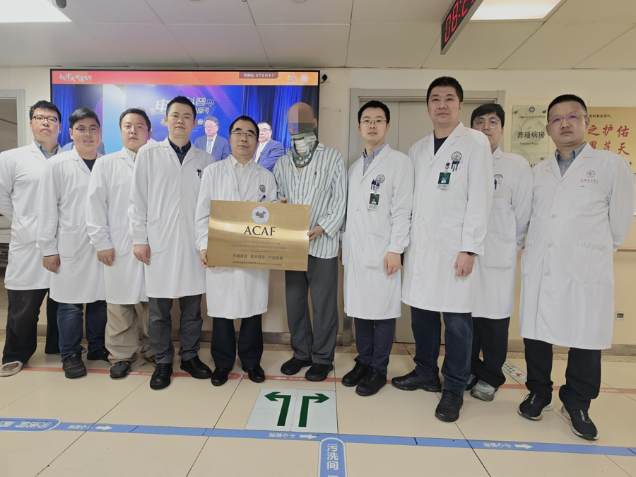 Spinal surgery restores Malaysian patient's hand function 