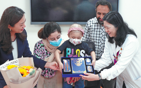 Chinese treatment cures Pakistani girl