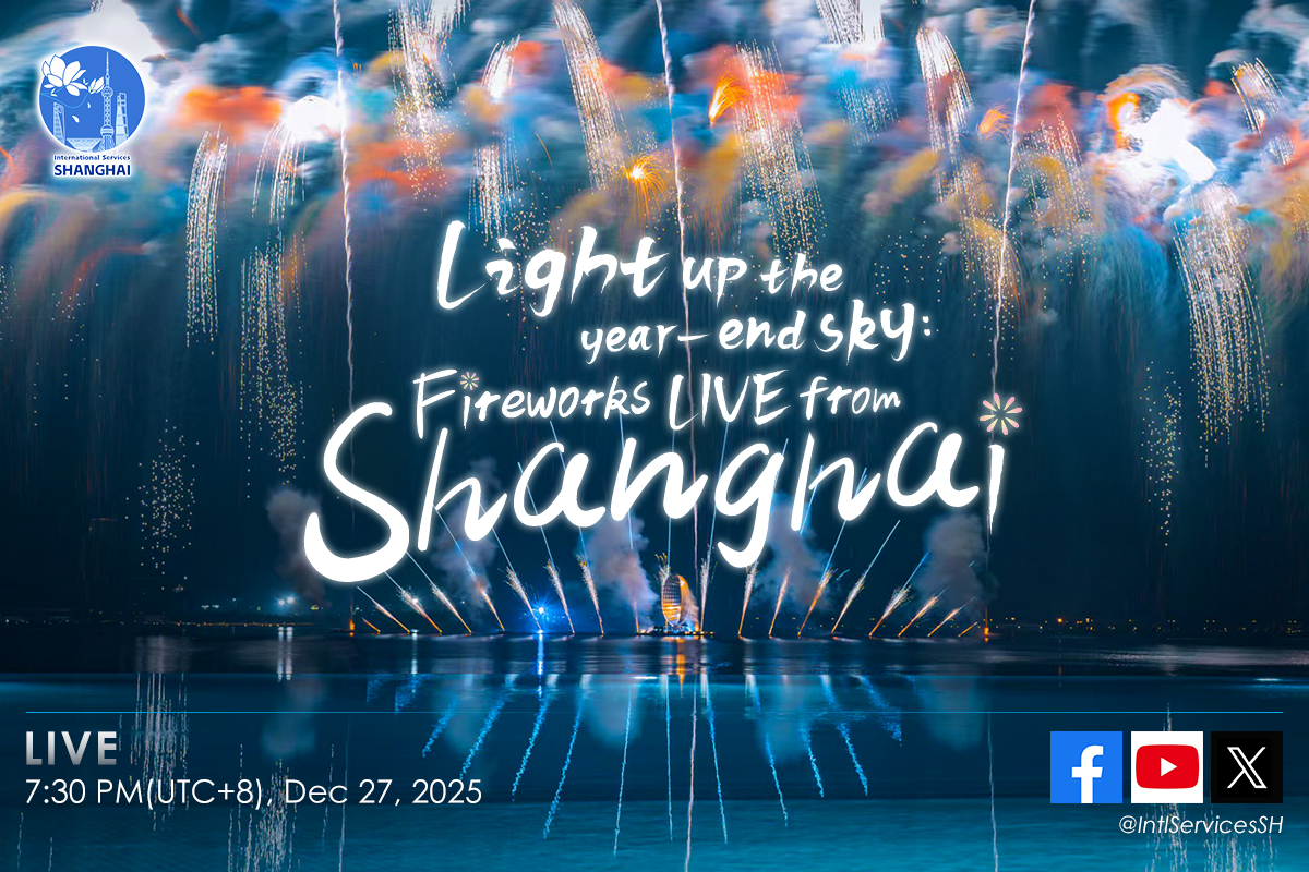 Watch again: Year-end fireworks in Lin-gang