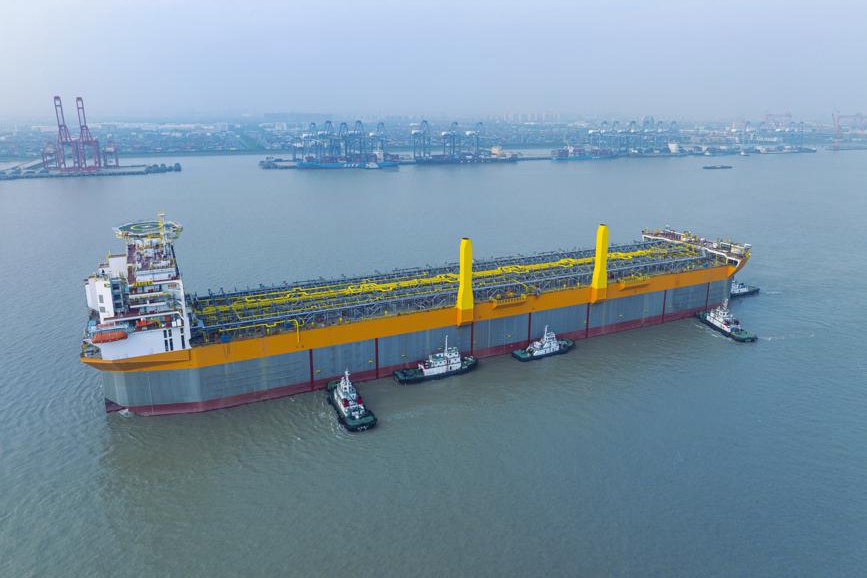 Shanghai Waigaoqiao Shipbuilding achieves 100m dwt