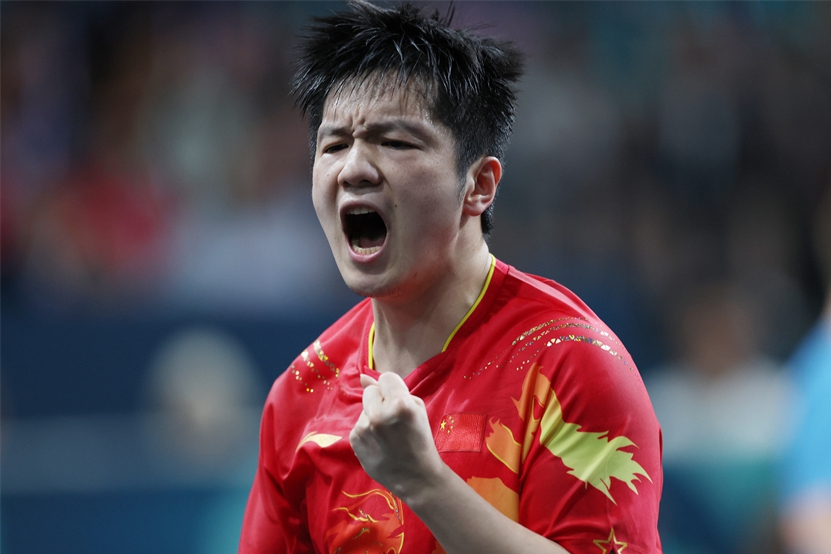 Fan Zhendong paddles his way to golden glory