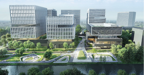 A rendering of the Shanghai International Auto City Software Park.png