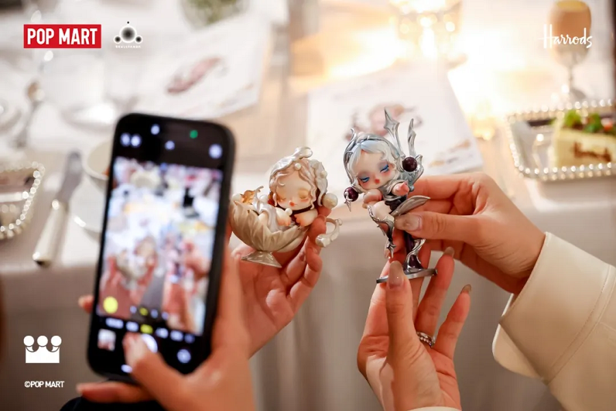 Harrods, Skullpanda launch theatrical three-act afternoon tea