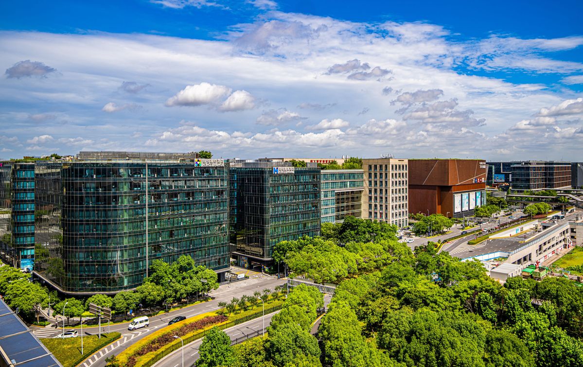 core area of Shanghai