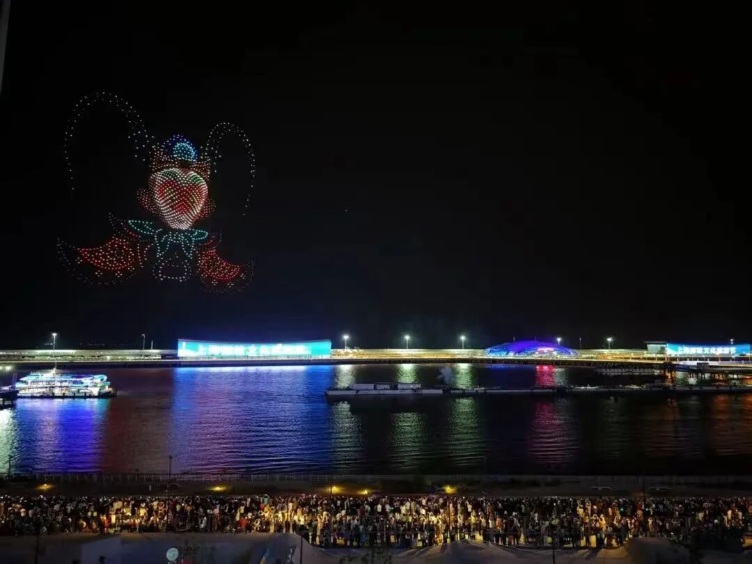 The drone light show creates an image of The Monkey King.jpg