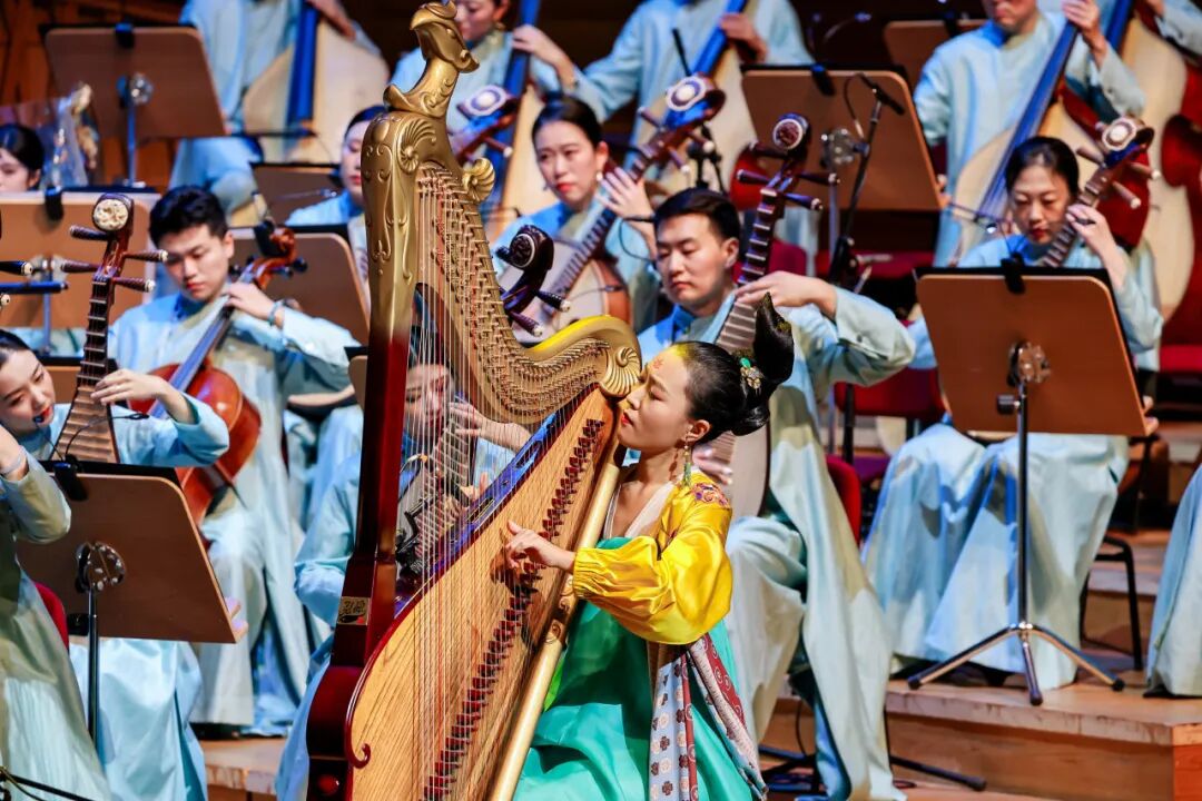 A scene from The Land Woven in Verse, a Chinese music concert presented as part of the festival.jpg