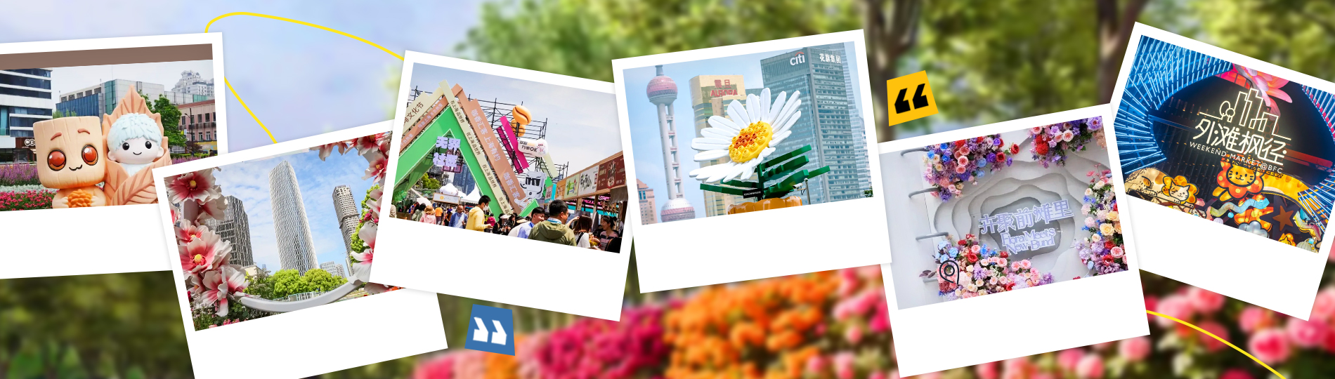 Celebrating May Day holiday in Shanghai 