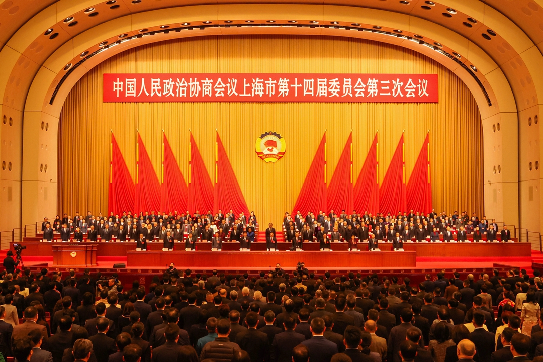 14th CPPCC Shanghai Committee opens its third session