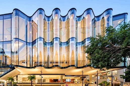 Songjiang-Made Curved Glass Shines on Brisbane Theatre