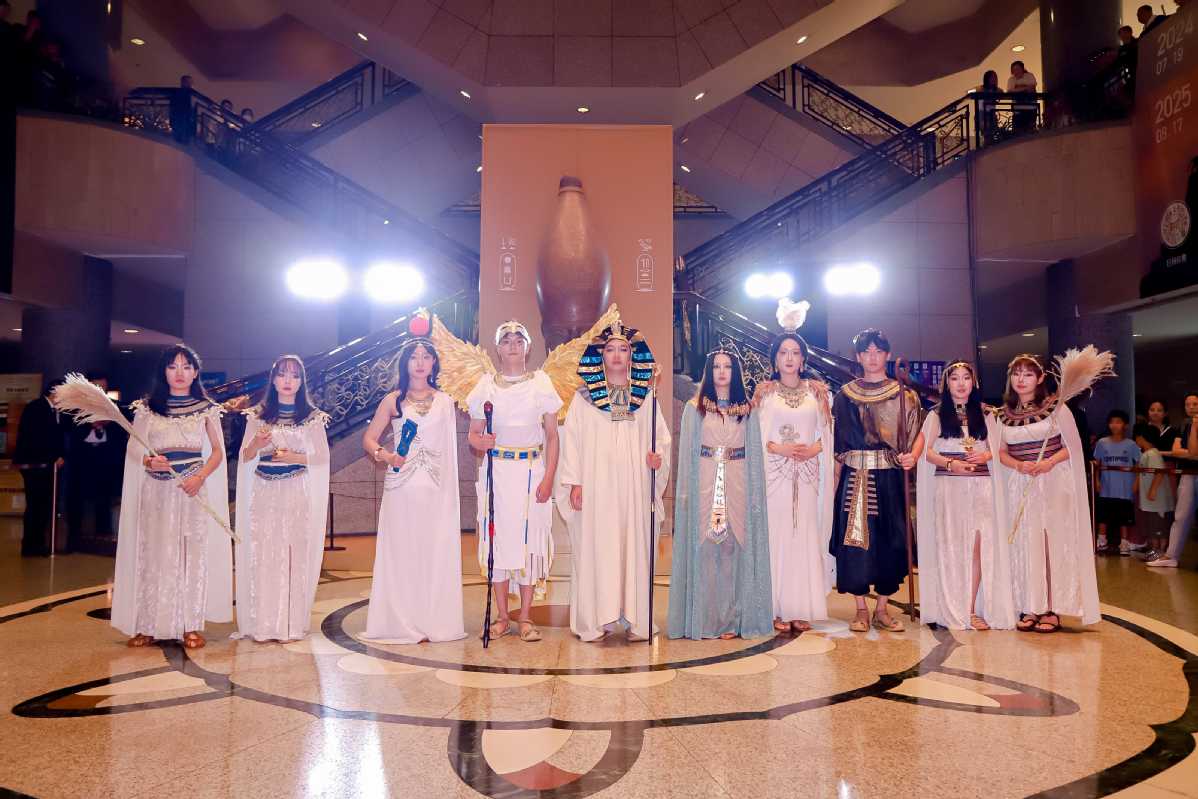 Shanghai Museum celebrates final 168 hours of ancient Egypt exhibition2.jpeg