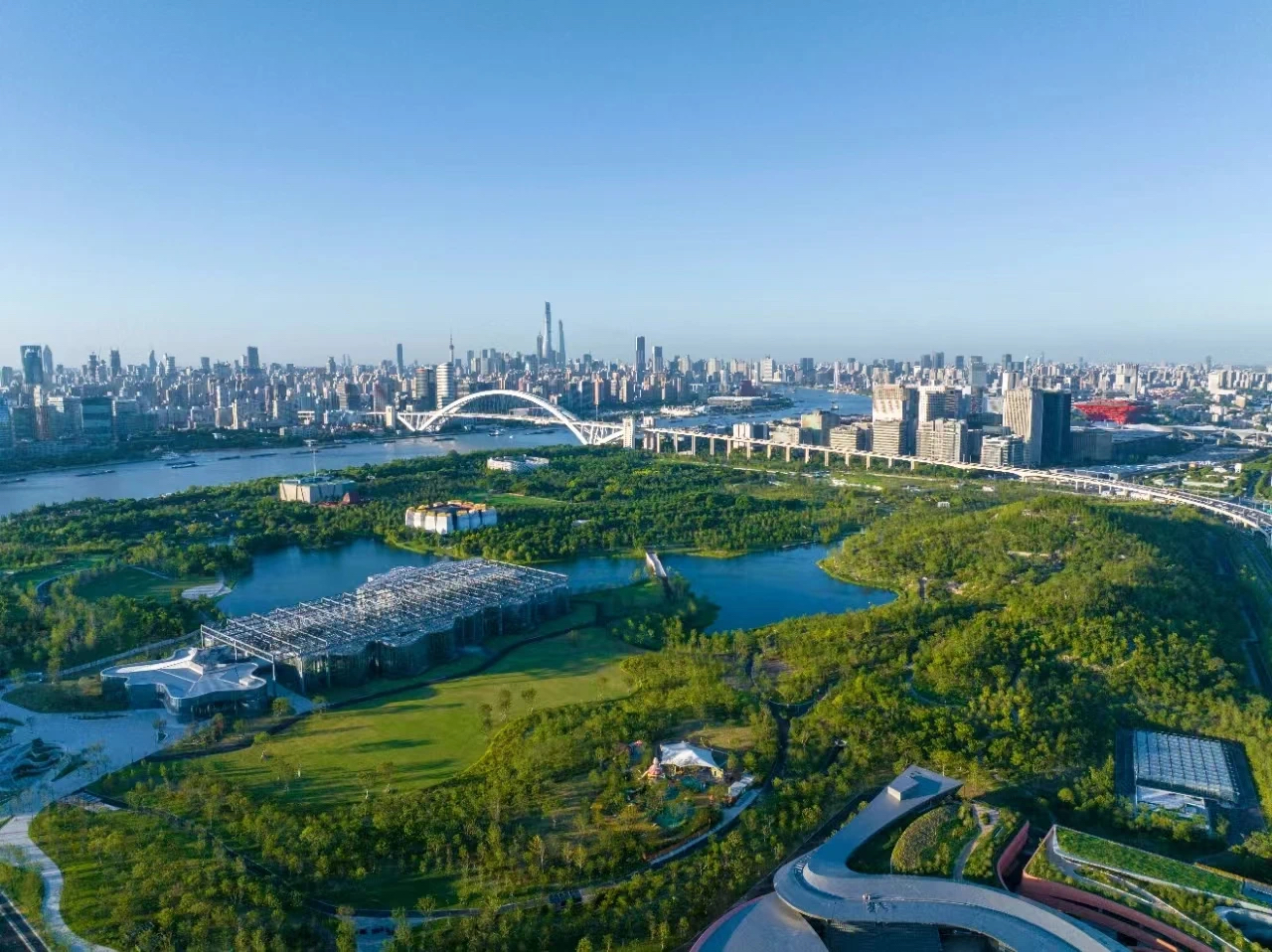 Shanghai Expo Culture Park opens Twin Hills, Greenhouse Garden