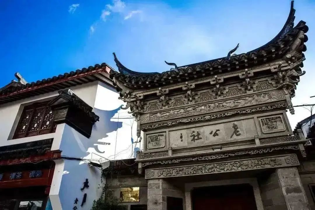 Historic architecture in Qibao Ancient Town