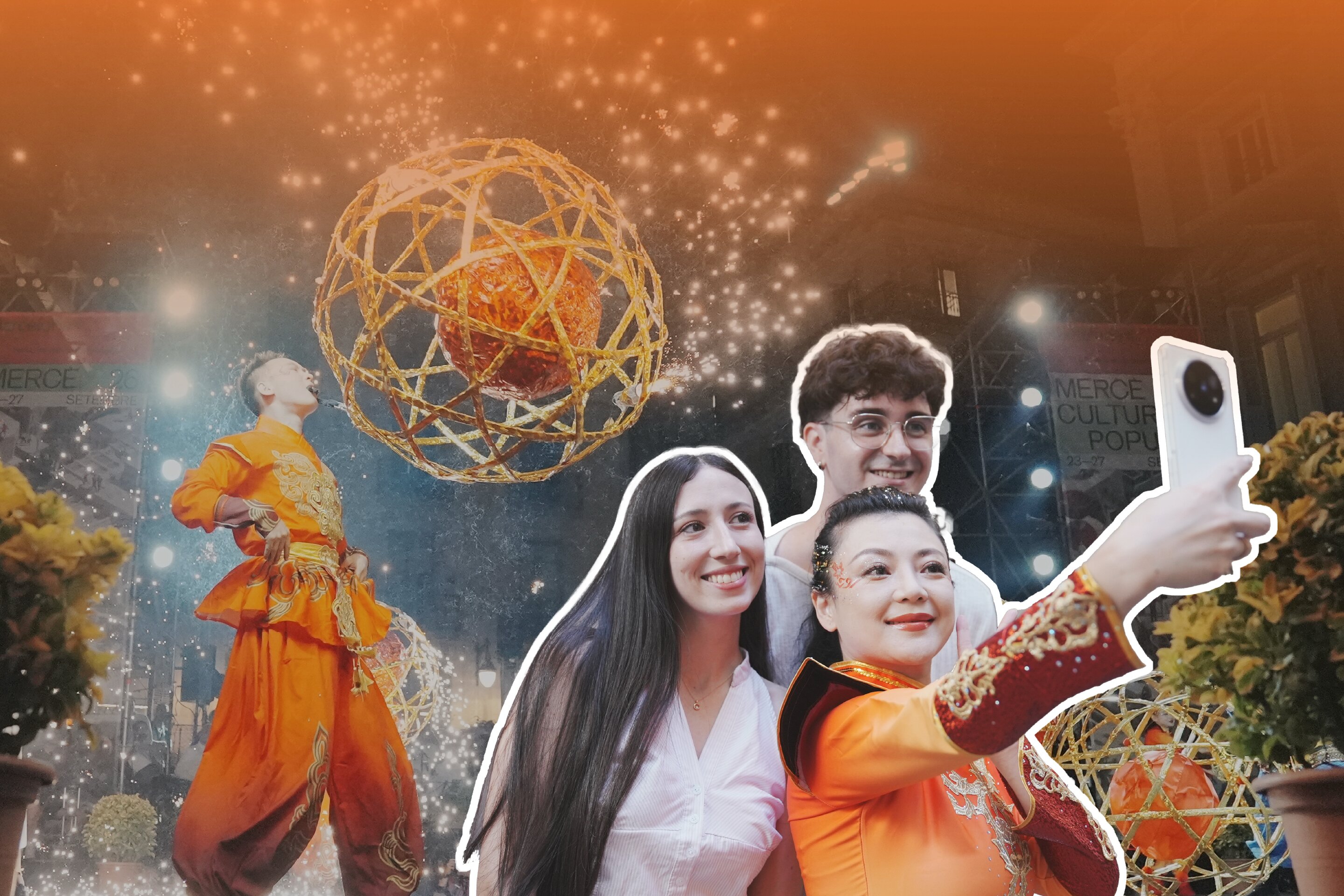 Shanghai lantern show lights up Spanish celebration
